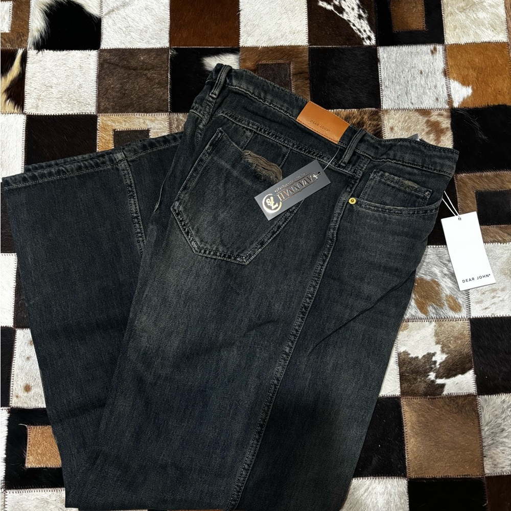 Savannah Dark Wash Straight Jeans